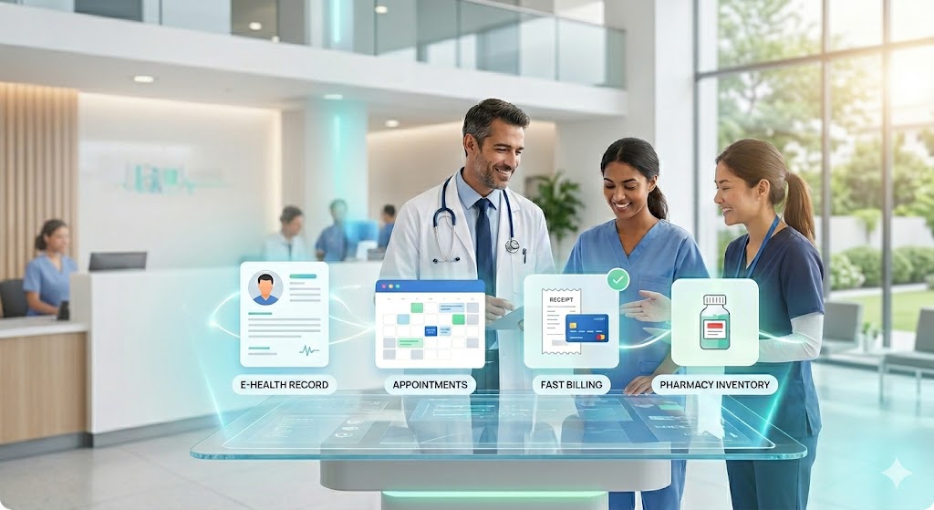 Smart Hospital Management System အကြောင်း ပြည့်ပြည့်စုံစုံ